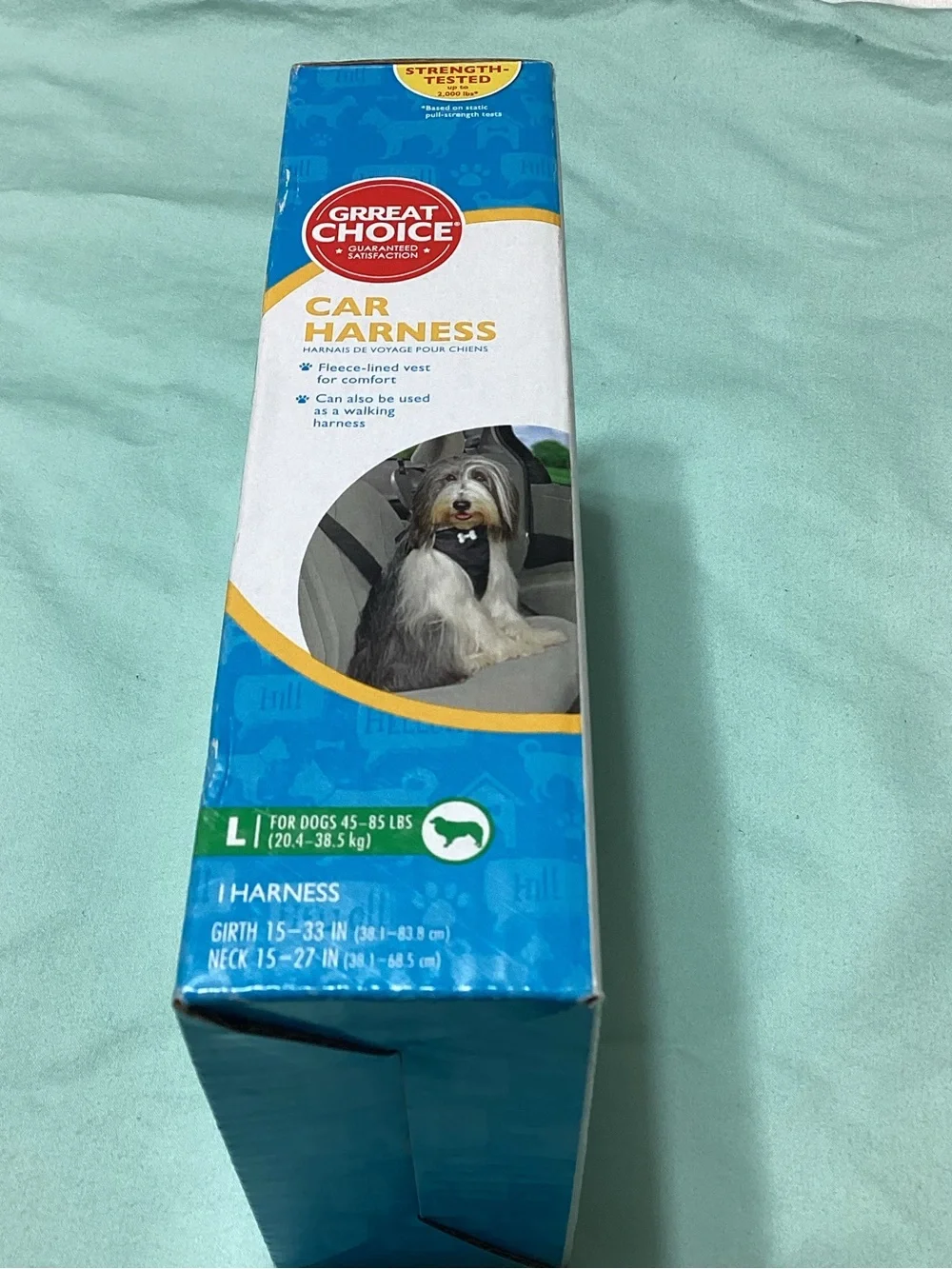 Greeat Choice Pet Car Harness Size Large
